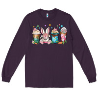 Easter Coffee Cups Long Sleeve Tee | Teevron