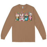 Toasted Coconut easter coffee cups Long Sleeve Tee - MaliasSmallBusiness