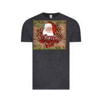 Vintage Black santa merry christmas y'all Vintage Tee - AdoDesignShop