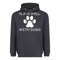 Smoke Plays Well With Dogs Heavyweight Hoodie - Bettercallsaul
