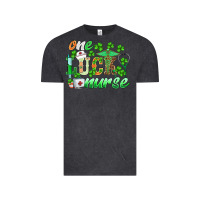 Vintage Black st.patricks one lucky nurse Vintage Tee - BarkalooDesign