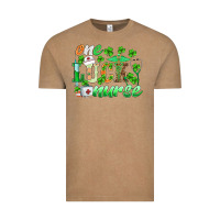 Vintage Coffee st.patricks one lucky nurse Vintage Tee - BarkalooDesign