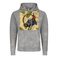 Cloud Rock rodeo seamless pattern Vintage Hoodie - BundleAndBundleShop