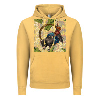 Vintage Mustard rodeo seamless pattern Vintage Hoodie - BundleAndBundleShop