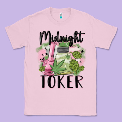Midnight Toker Classic Tee Designed By Maliassmallbusiness