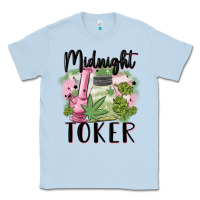Dusty Blue midnight toker Classic Tee - MaliasSmallBusiness