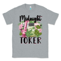 Heather Grey midnight toker Classic Tee - MaliasSmallBusiness