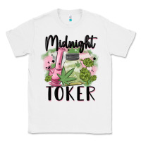 White midnight toker Classic Tee - MaliasSmallBusiness
