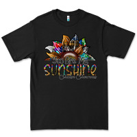 Black you are my sunshine autism awareness Premium Tee - SublimationCraftShop