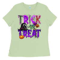 Matcha Trick or Treat Ladies Tee - texasbilliewilder