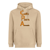 Mushroom coffe pizza avocado Heavyweight Hoodie - Bettercallsaul