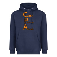 Navy coffe pizza avocado Heavyweight Hoodie - Bettercallsaul