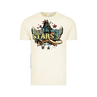 Vintage Arctic oh my stars america wings Vintage Tee - NancyCooperArtShop