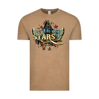 Vintage Coffee oh my stars america wings Vintage Tee - NancyCooperArtShop