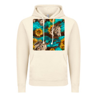 Vintage Artic appaloosa horses and sunflowers seamless pattern Vintage Hoodie - BundleAndBundleShop