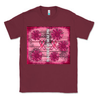 Burgundy in october we wear pink Classic Tee - AdoDesignShop