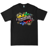 Black austism Premium Tee - SublimationCraftShop