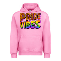 Fuchsia Pink pride vibes Urban Hoodie - OliviaCreatesArt