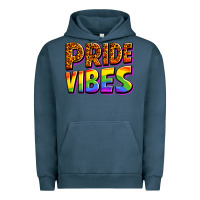 Pigment Midnight Navy pride vibes Urban Hoodie - OliviaCreatesArt
