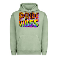 Pigment Oil Green pride vibes Urban Hoodie - OliviaCreatesArt