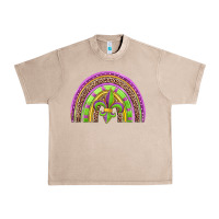 French Oak mardi gras rainbow Urban Heavy Tee - Jasminsmagicworld