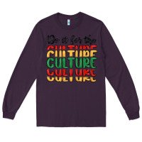 Plum do it for the culture Long Sleeve Tee - MaliasSmallBusiness