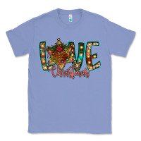 Colony Blue Love Snowman Classic Tee - CowhideDigitalArt