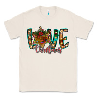 Natural Love Snowman Classic Tee - CowhideDigitalArt