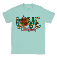Seafoam Love Snowman Classic Tee - CowhideDigitalArt