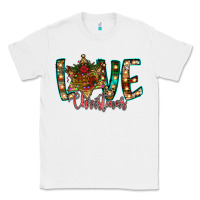 White Love Snowman Classic Tee - CowhideDigitalArt
