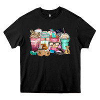 Black small business coffee cups Heavy Core Tee - Zillion Design Studio