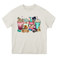 Cream small business coffee cups Heavy Core Tee - Zillion Design Studio