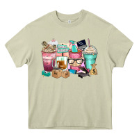 Mossy small business coffee cups Heavy Core Tee - Zillion Design Studio