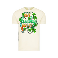 Vintage Arctic st.patricks one lucky nurse Vintage Tee - BarkalooDesign