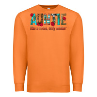 Carrot Auntie Like a Mom Only Cooler Premium Sweatshirt - texasbilliewilder