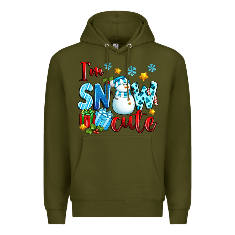 I'm Snow Cute Premium Hoodie by texasbilliewilder | Teevron