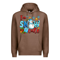 Chestnut i'm snow cute Premium Hoodie - texasbilliewilder