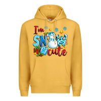 Mustard i'm snow cute Premium Hoodie - texasbilliewilder