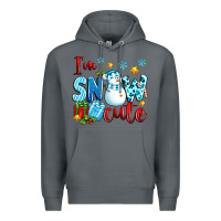 Rock i'm snow cute Premium Hoodie - texasbilliewilder