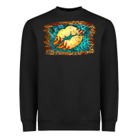 Black Softball Lips Heavyweight Sweatshirt - Jasminsmagicworld