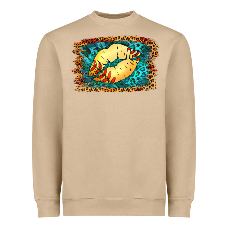 Softball Lips Heavyweight Sweatshirt by Jasminsmagicworld | Teevron