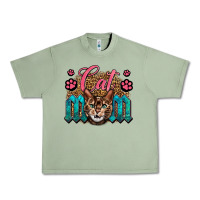Oil Green Western Cat Mom Urban Heavy Tee - LillyAllenDesigns