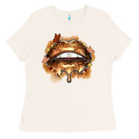 Bone melanin lips Ladies Tee - Zillion Design Studio