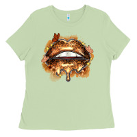 Matcha melanin lips Ladies Tee - Zillion Design Studio
