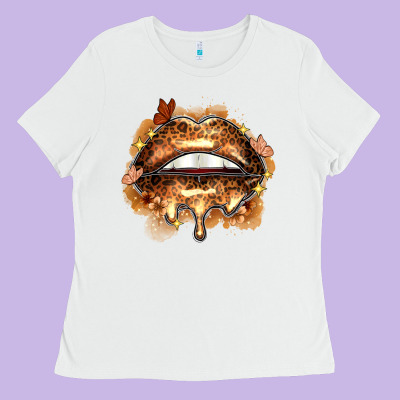 Melanin Lips Ladies Tee Designed By Zillion Design Studio