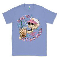 Colony Blue time to get ship faced Classic Tee - MaliasSmallBusiness