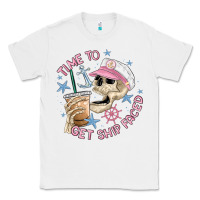 White time to get ship faced Classic Tee - MaliasSmallBusiness