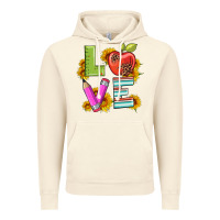 Vintage Artic love with pen and  serape leopard Vintage Hoodie - Artiststas