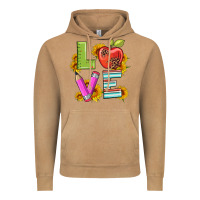 Vintage Camel love with pen and  serape leopard Vintage Hoodie - Artiststas