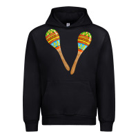 Black maracas fa element Urban Hoodie - FaDigitalArtStudio